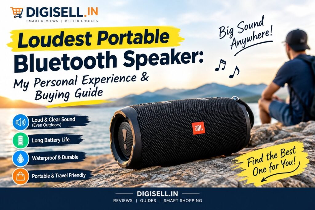 Loudest portable Bluetooth speaker for outdoor parties