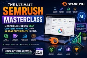 SEO Software,Content Marketing Software, semrush tutorial for beginners