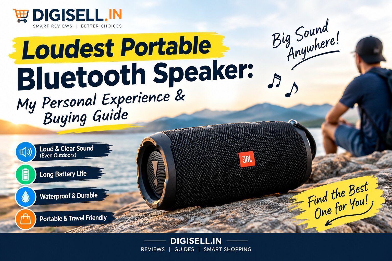 Loudest portable Bluetooth speaker for outdoor parties